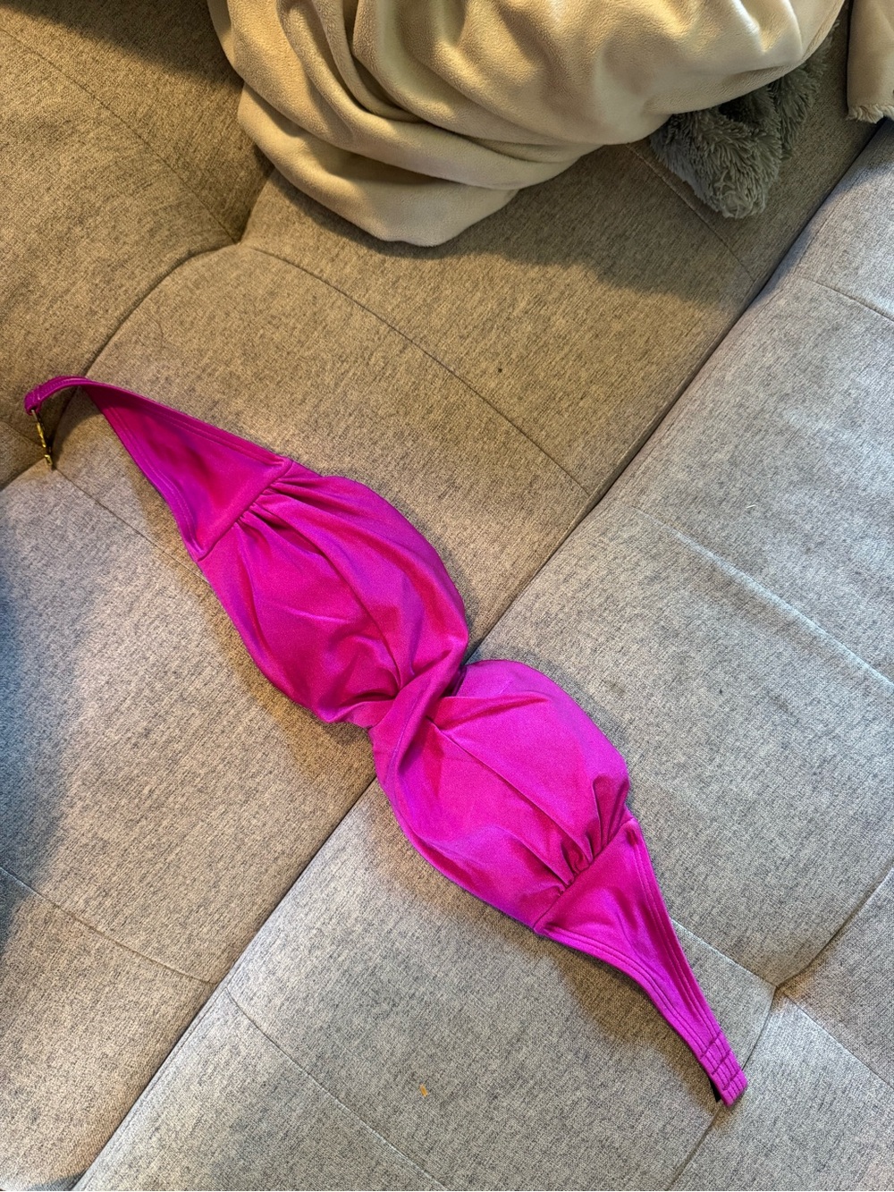 Victoria's Secret Hot Pink Bikini Top
